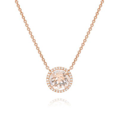 Diamond round necklace - Miss Mimi