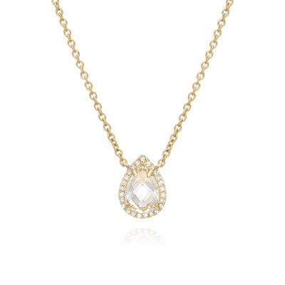 Diamond pear necklace - Miss Mimi