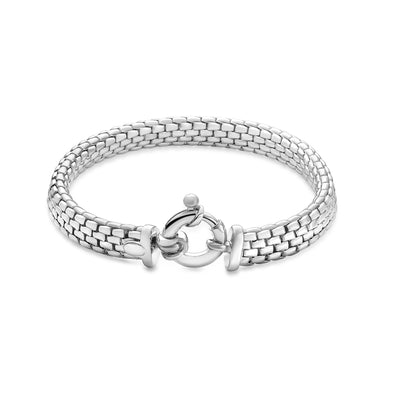 Flexible interlocked  link bracelet - Miss Mimi