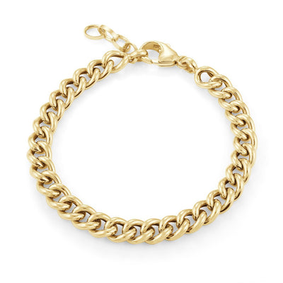 Rounded cuban link bracelet - Miss Mimi