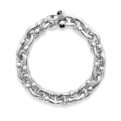 Large marine link chain bracelet - Miss Mimi
