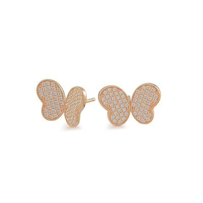 Butterfly stud earring - Miss Mimi