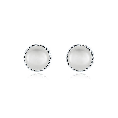 Pearls stud earrings - Miss Mimi